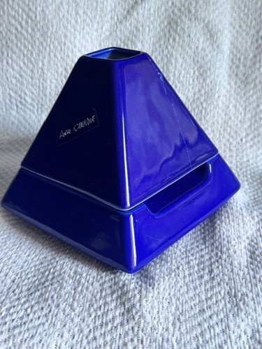 Lampe berger pyramidale bleue - lampe,