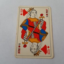 CARTE DAME DE CARREAU CARTE