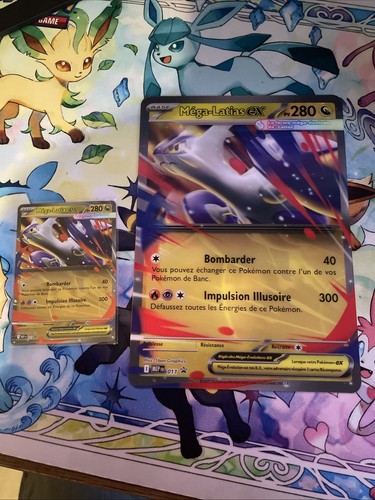 Carte pokémon méga latias - carte,