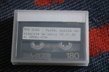the cure cassette dat tape rare  bercy  1989 wmd6+pzm