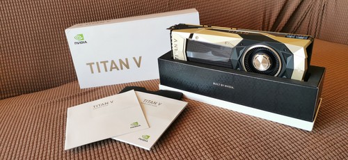 Ultra rare boxed titan v - ,