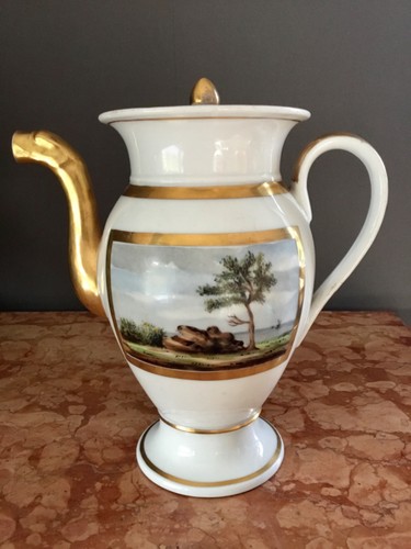 Verseuse cafetière en - ou,