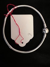 Bracelet maille fermoir boule DISNEY argent 925 authentique PANDORA neuf (6)