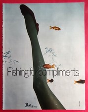Publicité de presse: Mode Vêtements Chaussures BALLY Suisse (poissons)  1969