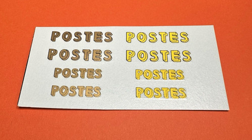 Décalcomanie postes 22 - décalcomanie,