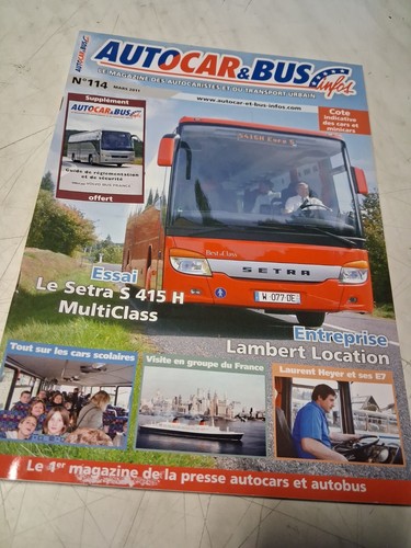 Autocar autobus 114 2011 - n°,