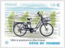 TIMBRE FRANCE NEUF 2023 "Fête du timbre - vélo à assistance électrique"Y&T 5658