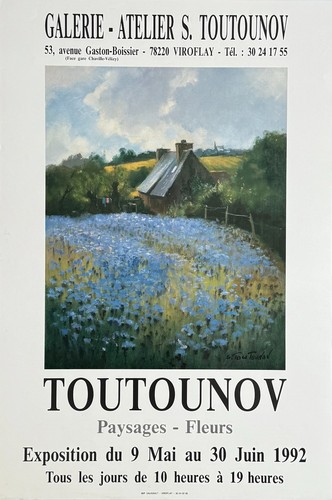 Affiche art vintage - d'art, offset