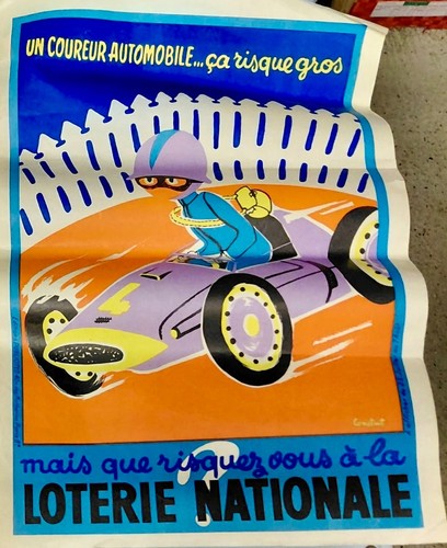 Affiche loterie nationale - affiche,