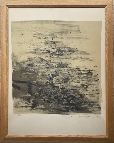 Zao wou lithographie - zao,