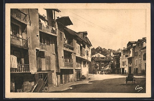 Cpa tulle rue animée - tulle,,
