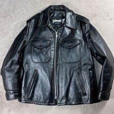 SCHOTT Police Leather Jacket