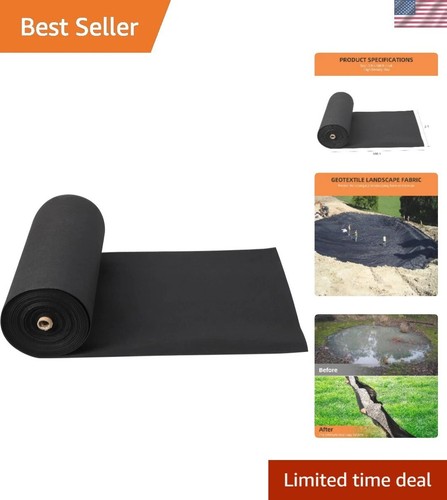 Geotextile landscape 3ft x - geotextile,