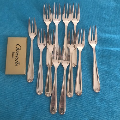 Christofle fourchettes à - -, 12