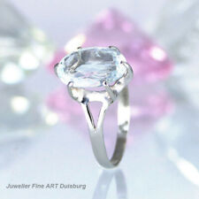 Bague En 585 or Blanc Avec 1