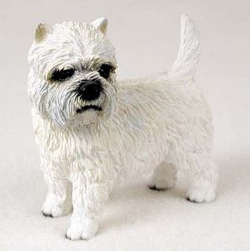 Westie dog figurine statue - figurine,