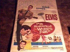 IT HAPPENED WORLDS FAIR MOVIE POSTER 1963 ELVIS PRESLEY