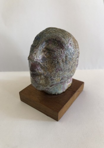 Sculpture head british - by,