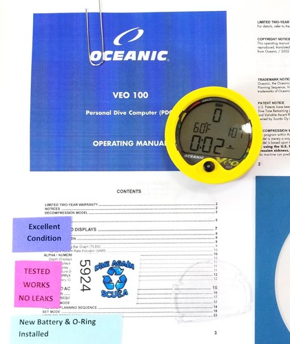 Ordinateur plongée oceanic - plongée,