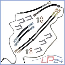 6x FLEXIBLE DE FREIN AVANT +