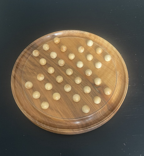 Jeu solitaire artisanal - de,