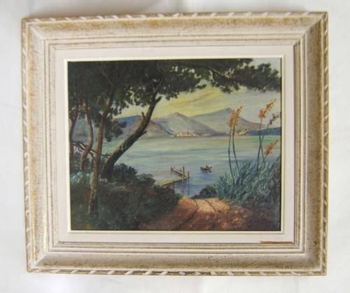 Marine painting - painting, sign