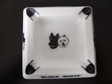 Cendrier Black & White/ Objet Publicitaire Bistrot Vintage - Whisky 