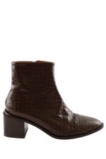 Boots en cuir marron Robert