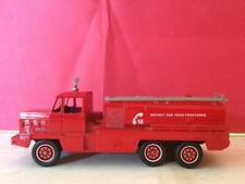 SOLIDO SUPERBE BERLIET GBC 34 CAMIVA LANCE MOUSSE POMPIERS SANS BOITE 1/50 F4