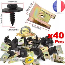 x40 Vis Ecrou Kit Fixation Pare-Choc Pare-Boue Plateau sous Moteur BMW/MINI
