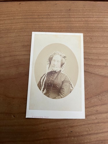 Photo ancienne cdv n901 - ancienne, femme