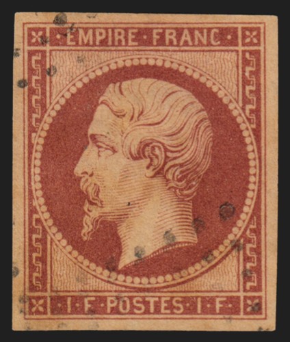 18d napoléon 1fr carmin - n°18d,,