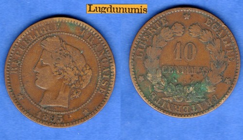 Centimes cérès 1895 a - 10,