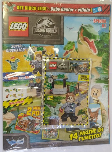 Lego magazine jurassic world - jurassic,
