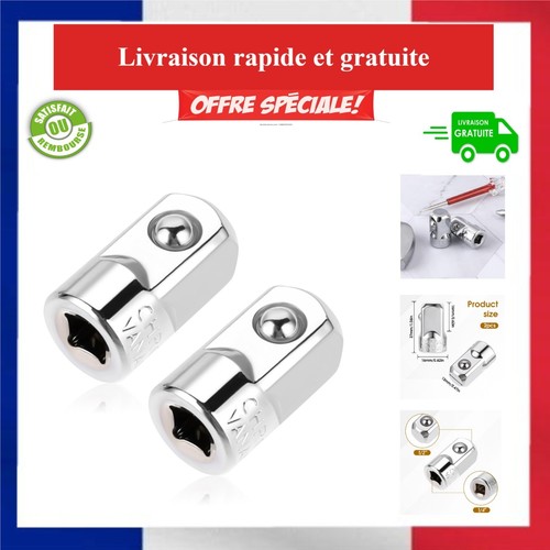 Adaptateur douille 4 - douille, 1/4"