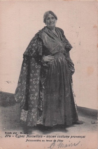 Marseille ancien costume - 13,