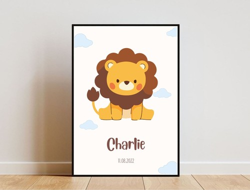 Affiche charlie décoration - charlie,