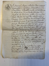 LETTRE MANUSCRITE 1808 DE JACQUES MULLER NEGOCIANT EN FER WASSELONNE ALSACE