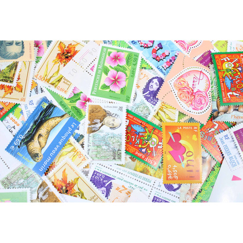 Lot 100 timbres france - de,
