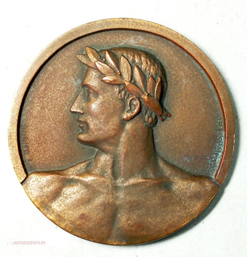 Médaille art deco - (fr1),
