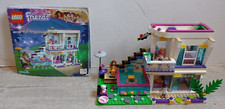 Lot LEGO Friends 41135 - La maison de la Pop Star Livi - 3 perso + notice
