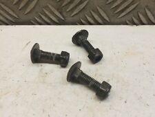 Tondeuse Wolf PBT40 - 3 vis & écrous de fixation de support de roue arrière