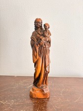 Sculpture vierge enfant - sculpture, à