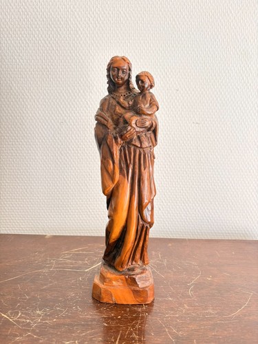 Sculpture vierge enfant - vierge, à