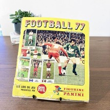 Album Panini Football 77 vintage RTL – Équipes partiellement complètes