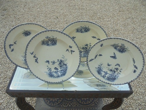 Assiettes creuses anciennes - creuses,