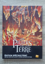 BD Les piliers de la Terre - tome 2 - Le Feu de Dieu - edition fnac - neuf - EO