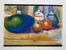 PAUL CEZANNE Dessin sur papier (fait main) signé et estampillé art ancien mixte