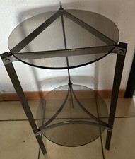 1970 Sellette Tripode Acier Et