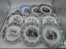 LOT 10 ASSIETTES PARLANTE EN